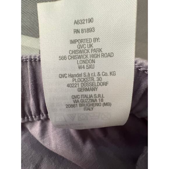 New d& co. Women's Liliac Straight Leg Pull On Pants Size 1X - Picture 5 of 5